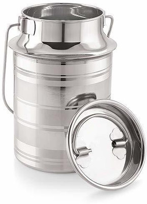 Namo International Steel Milk Container  - 1 L(Silver)