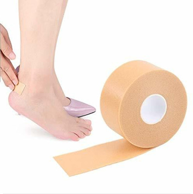 kripara Heel Grip Tape Waterproof Foot Care Sticker Rolls to Prevent Toe Blister Chafing Kinesiology Tape