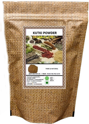 ORGANIC HERBS PREMIUM QUALITY KUTKI POWDER ( PICRORHIZA KURROA )(100 g)