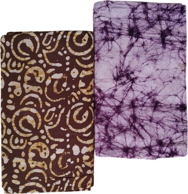 Apik Printed, Self Design Brown, Purple Lungi