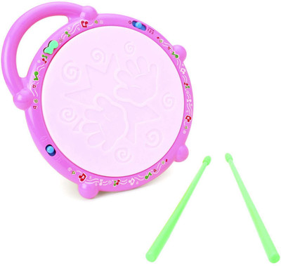 SNM97 Flash Drum Set With Music And 3D Lights_11(Multicolor)