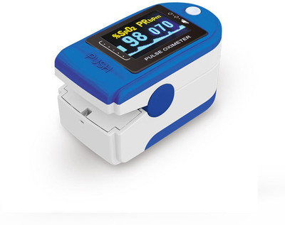 Landwind FS10C Finger Tip Digital Pulse Oximeter (White & Blue) Pulse Oximeter(Blue)