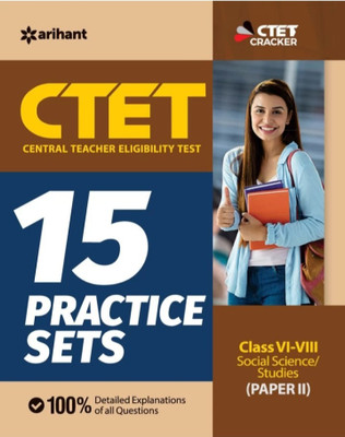 15 Practice Sets CTET Paper 2 Social Studies/Science Teacher Selection Class 6 To 8 2020(Paperback, ARIHANT)