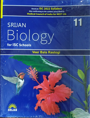 Srijan Biology For ISC School For Class-11 By Veer Bala Rastogi For ( 2020-2021) Examination(Paperback, Veer Bala Rastogi)
