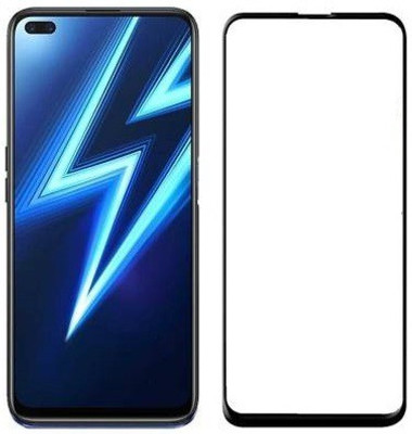 NKCASE Edge To Edge Tempered Glass for Realme 6 Pro(Pack of 1)