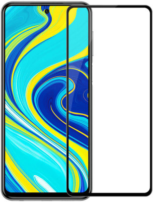Helix Edge To Edge Tempered Glass for Xiaomi Redmi Note 9S(Pack of 1)