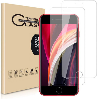 TECHSHIELD Tempered Glass Guard for Apple iPhone SE 2020(Pack of 2)