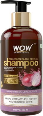 WOW SKIN SCIENCE Red Onion Black Seed Oil Shampoo - 500mL(500 ml)