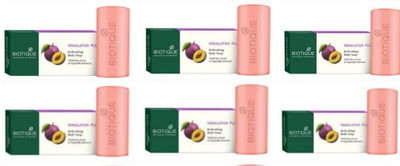 BIOTIQUE Soap Himalayan Plum 6x150G(6 x 150 g)