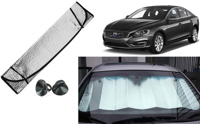 Auto Kite Dashboard, Rear Window Sun Shade For Volvo V60(Silver, Black)
