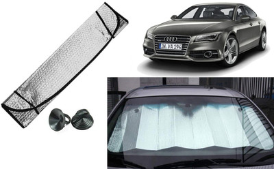 Auto Kite Dashboard, Rear Window Sun Shade For Audi A7(Silver, Black)