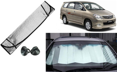 Auto Kite Dashboard, Rear Window Sun Shade(Silver, Black)