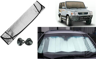 Auto Kite Dashboard, Rear Window Sun Shade For Tata Victa(Silver, Black)