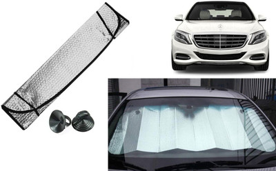 Auto Kite Dashboard, Rear Window Sun Shade For Mercedes Benz S-Class(Silver, Black)