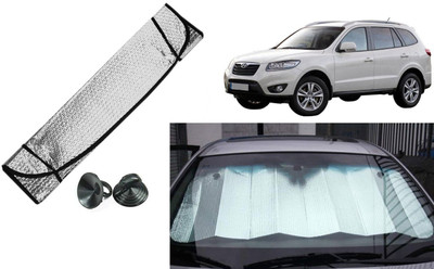 Auto Kite Dashboard, Rear Window Sun Shade For Hyundai Terracan(Silver, Black)