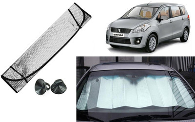 Auto Kite Dashboard, Rear Window Sun Shade For Maruti Suzuki Ertiga(Silver, Black)