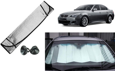 Auto Kite Dashboard, Rear Window Sun Shade For BMW 525i(Silver, Black)