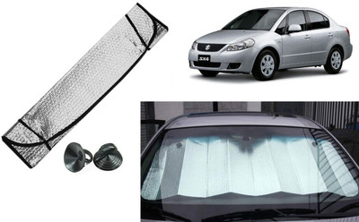 Auto Kite Dashboard, Rear Window Sun Shade For Maruti Suzuki SX4(Silver, Black)