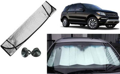 Auto Kite Dashboard, Rear Window Sun Shade For Mercedes Benz ML250(Silver, Black)