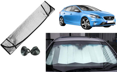 Auto Kite Dashboard, Rear Window Sun Shade For Volvo V40(Silver, Black)