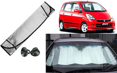 Auto Kite Dashboard, Rear Window Sun Shade(Silver, Black)