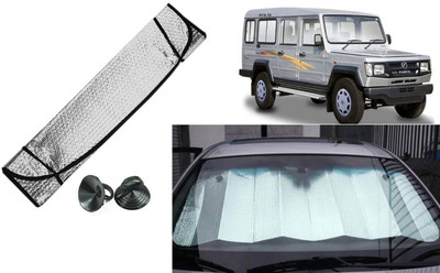 Auto Kite Dashboard, Rear Window Sun Shade For Toyota Land Cruiser(Silver, Black)