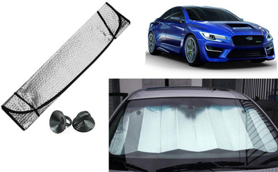 Auto Kite Dashboard, Rear Window Sun Shade For Subaru WRX(Silver, Black)