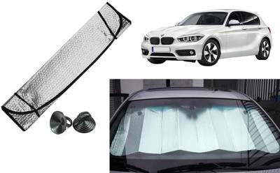 Auto Kite Dashboard, Rear Window Sun Shade For BMW 1 Series(Silver, Black)