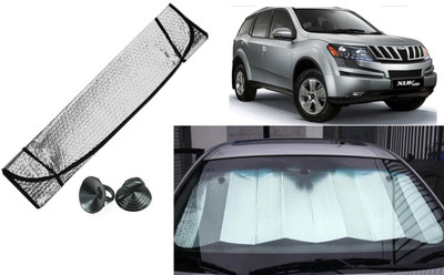 Auto Kite Dashboard, Rear Window Sun Shade For Mahindra XUV 500(Silver, Black)