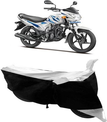 Shree ji traders Two Wheeler Cover for Suzuki(Hayate, White, Black)