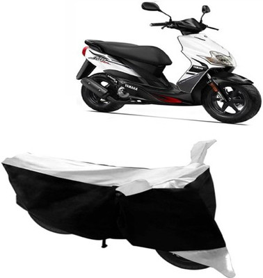 Shree ji traders Two Wheeler Cover for Yamaha(Jog R, White, Black)