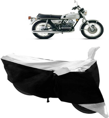 Shree ji traders Two Wheeler Cover for Yamaha(RD 350, White, Black)