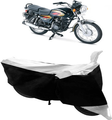 Shree ji traders Two Wheeler Cover for TVS(Max 4R, White, Black)