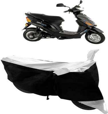 Shree ji traders Two Wheeler Cover for Hero(Electric Zippy, Black, White)