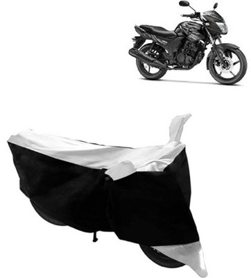 Shree ji traders Two Wheeler Cover for Yamaha(SZ R, White, Black)