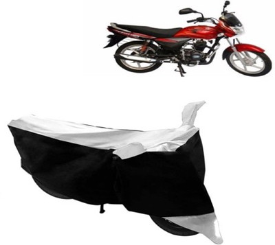 Shree ji traders Two Wheeler Cover for Bajaj(Platina, White, Black)