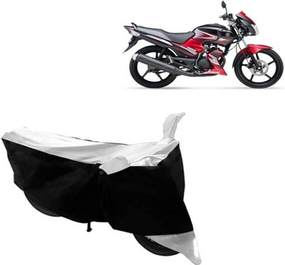 Shree ji traders Two Wheeler Cover for Yamaha(SS 125, White, Black)