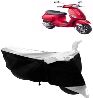 Shree ji traders Two Wheeler Cover for Piaggio(Vespa SXL, White, Black)