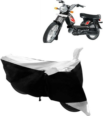 Shree ji traders Two Wheeler Cover for TVS(Heavy Duty Super XL, Black, White)