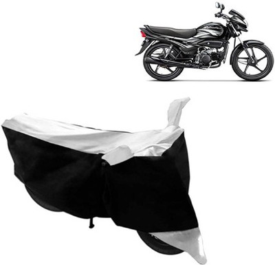 Shree ji traders Two Wheeler Cover for Hero(Super Splendor, White, Black)