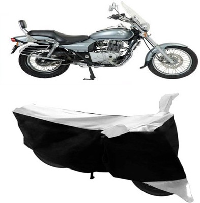 Shree ji traders Two Wheeler Cover for Bajaj(Avenger 220 DTS-i, White, Black)