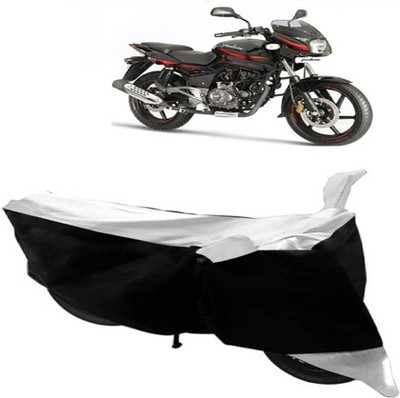 Shree ji traders Two Wheeler Cover for Bajaj(DTS-i, White, Black)