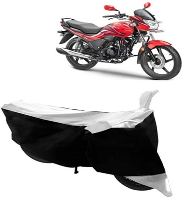 Shree ji traders Two Wheeler Cover for Hero(Passion Xpro, Black, White)