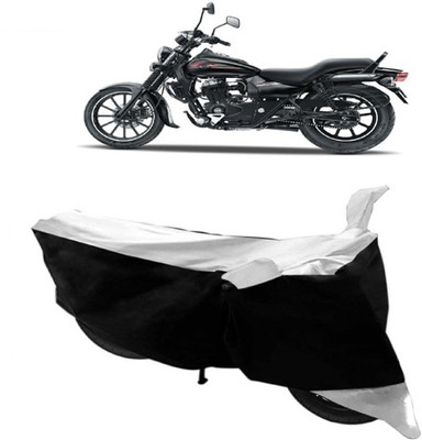 Shree ji traders Two Wheeler Cover for Bajaj(Avenger 150 Street, White, Black)