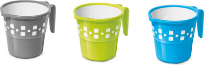 MILTON Plastic Bath Mug(Multicolor 1.5)