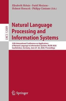Natural Language Processing and Information Systems(English, Paperback, unknown)