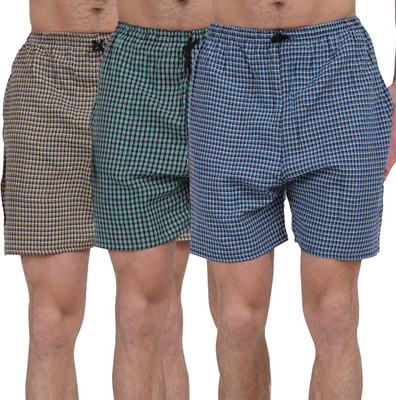 panv Checkered Men Boxer