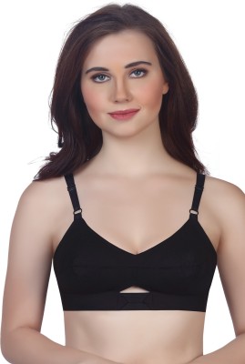 V Star QUEEN U BACK Women Full Coverage Non Padded Bra(Black)