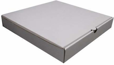 IMPRINTS Corrugated Paper pizza packaging, packaging of any material of size 7*7*1.5 or less Packaging Box(Pack of 50 White)