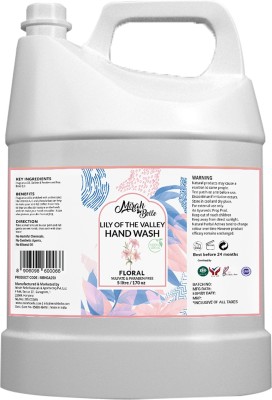 Mirah Belle Lily Of The Valley Hand Wash Can (5 LTR) - FDA Approved - Bulk Pack for Refill - Best for Men, Women and Children - Sulfate and Paraben Free Hand Wash Can(5 L)